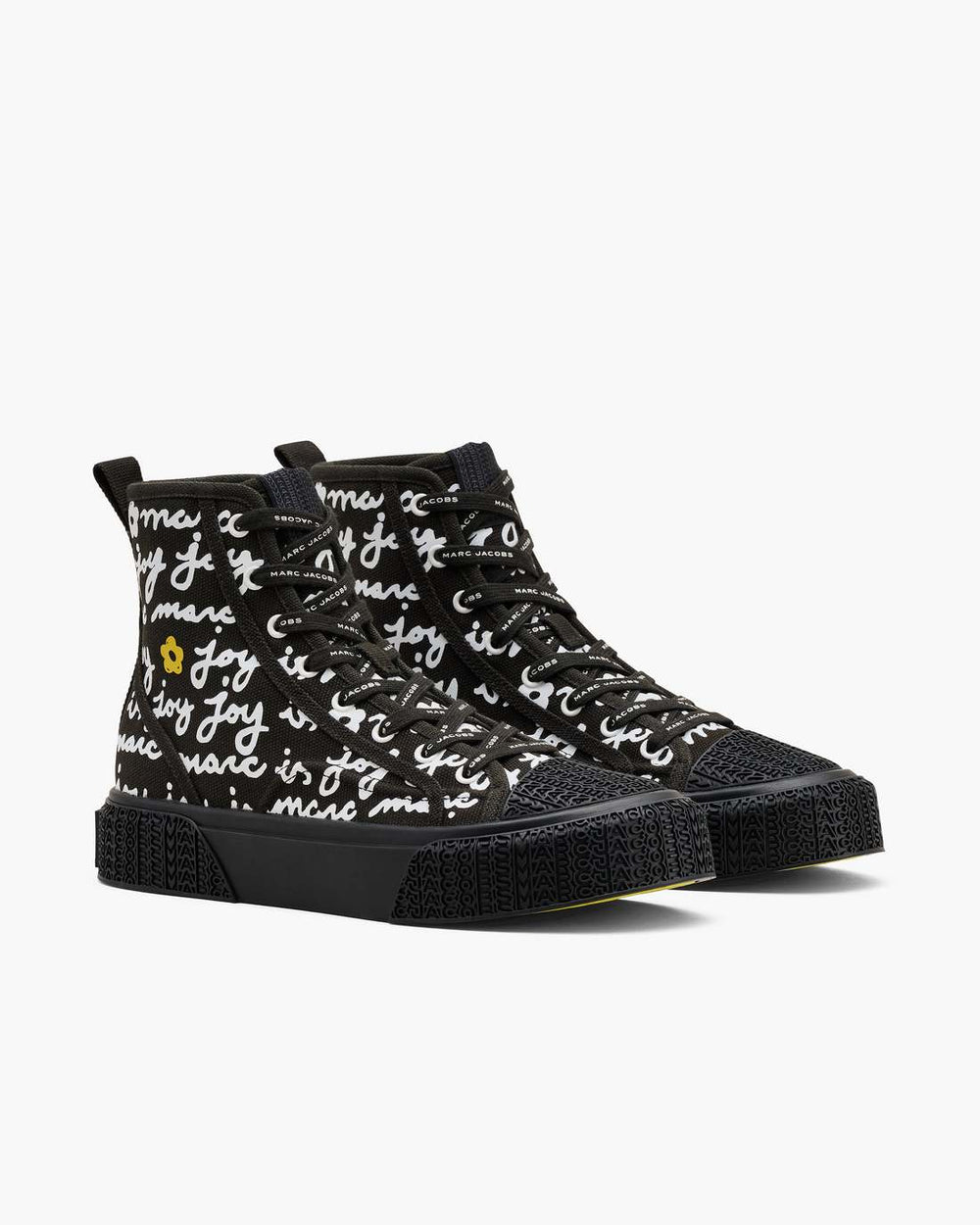 The Marc Is Joy Canvas Sneaker Black Multi - Marc Jacobs