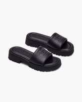 The Lug Sole Slide Black - Marc Jacobs
