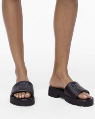 The Lug Sole Slide Black - Marc Jacobs