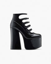 The Patent Leather Kiki Ankle Boot Black - Marc Jacobs