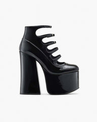 The Patent Leather Kiki Ankle Boot Black - Marc Jacobs