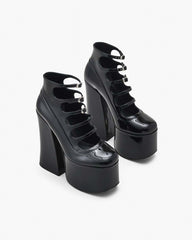 The Patent Leather Kiki Ankle Boot Black - Marc Jacobs