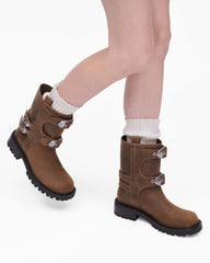 The Kiki Moto Boot Tobacco - Marc Jacobs
