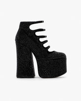 The Rhinestone Kiki Ankle Boot Black/Black - Marc Jacobs