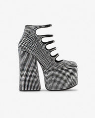 The Rhinestone Kiki Ankle Boot Black/Crystal - Marc Jacobs