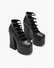 The Glam Studs Kiki Ankle Boot Black - Marc Jacobs