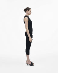 The Leather J Marc Heeled Sandal Black - Marc Jacobs