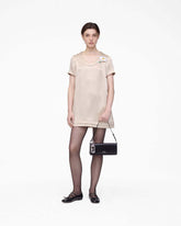 Crushed Satin Dress Champagne - Marc Jacobs