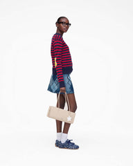 Joy Striped Crewneck Navy/Red - Marc Jacobs