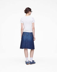 Daisy Logo Slim Tee White - Marc Jacobs