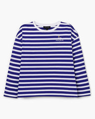Daisy Striped Longsleeve Pansy/White - Marc Jacobs