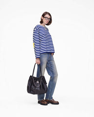 Daisy Striped Longsleeve Pansy/White - Marc Jacobs