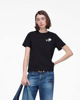 Marc Is Joy Daisy Baby Tee Black - Marc Jacobs