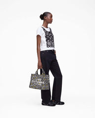 Trompe L'Oeil Eyelet Slim Tee White Multi - Marc Jacobs