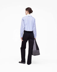 The Cropped Femme Shirt Blue Multi - Marc Jacobs