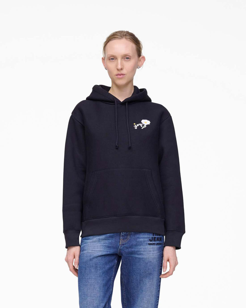 Marc Is Joy Daisy Hoodie Black - Marc Jacobs