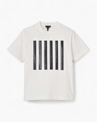 The Stripe Box Tee White - Marc Jacobs