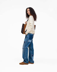 Patchwork Straight Jean Bright Indigo - Marc Jacobs