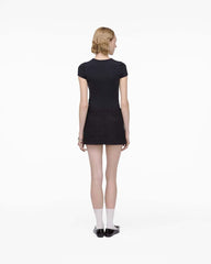 Tweed Mini Skirt Black - Marc Jacobs