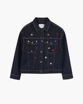 The Charm Denim Jacket Blue - Marc Jacobs