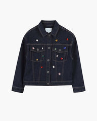 The Charm Denim Jacket Blue - Marc Jacobs