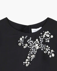 The Gem Bow Dress Black - Marc Jacobs