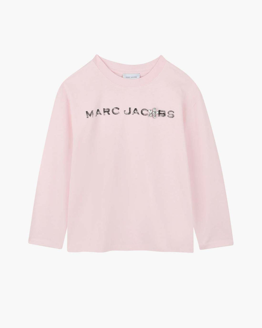 The Gem Daisy Logo Tee Pink - Marc Jacobs