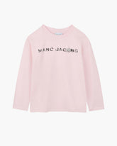 The Gem Daisy Logo Tee Pink - Marc Jacobs