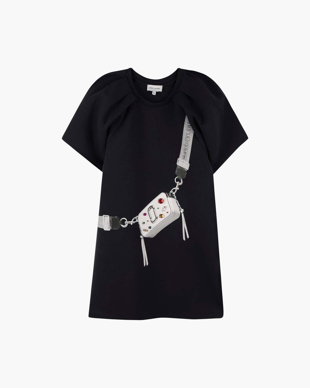 The Trompe Loeil Snapshot Dress Navy - Marc Jacobs