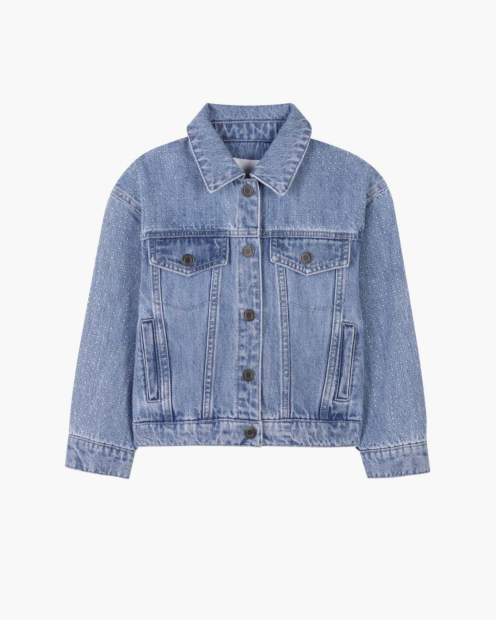 The Crystal Denim Jacket Blue - Marc Jacobs