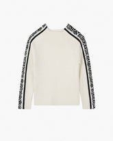 The Knitlogo Sweater Ivory - Marc Jacobs
