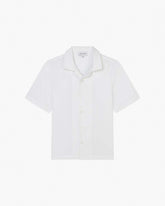 The Jumbled Monogram Logo Short Sleeve Shirt White - Marc Jacobs