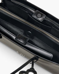 The Glam Mirror Satchel Black - Marc Jacobs