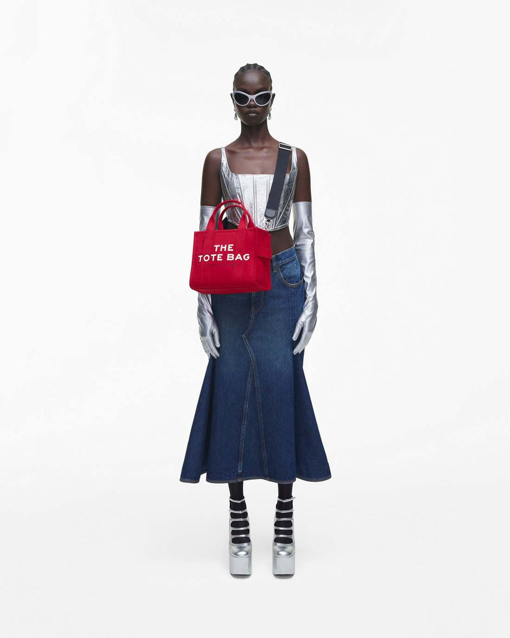 The Canvas Small Tote Bag True Red - Marc Jacobs