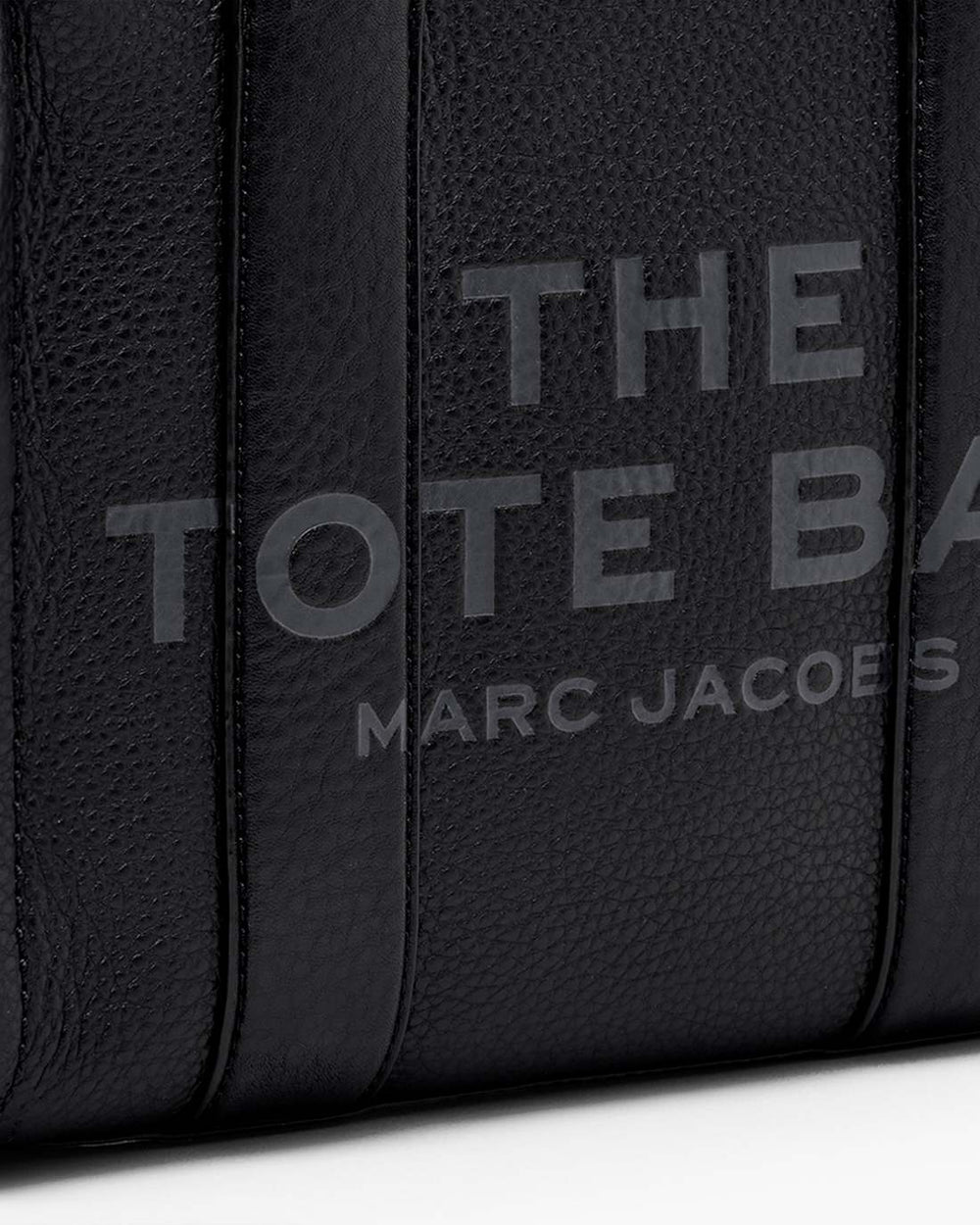 The Leather Small Tote Bag Black - Marc Jacobs