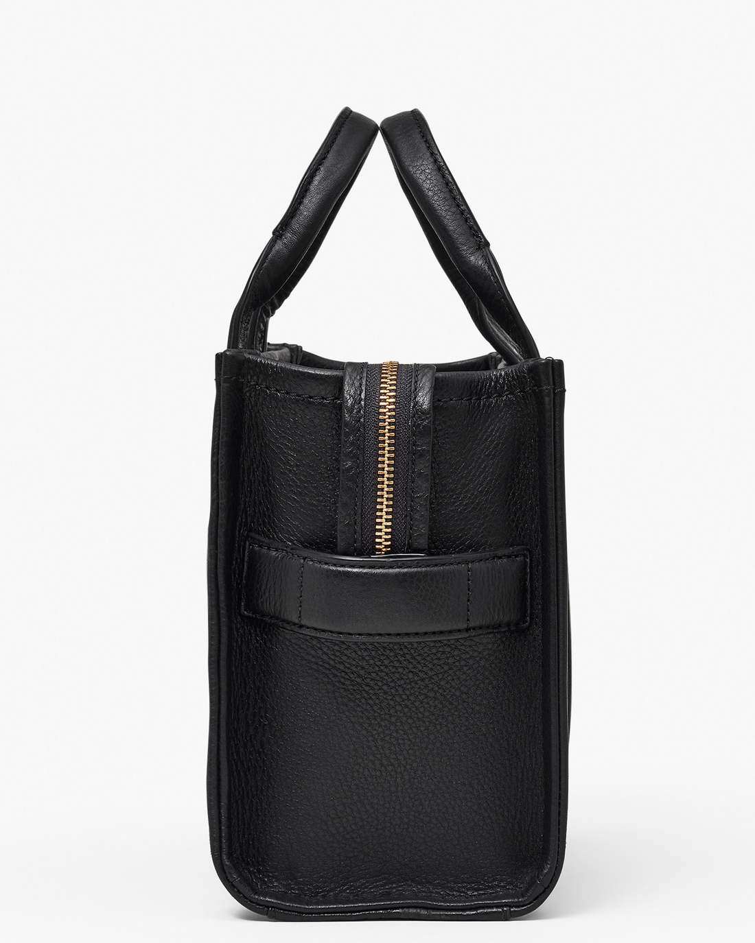 The Leather Small Tote Bag Black - Marc Jacobs