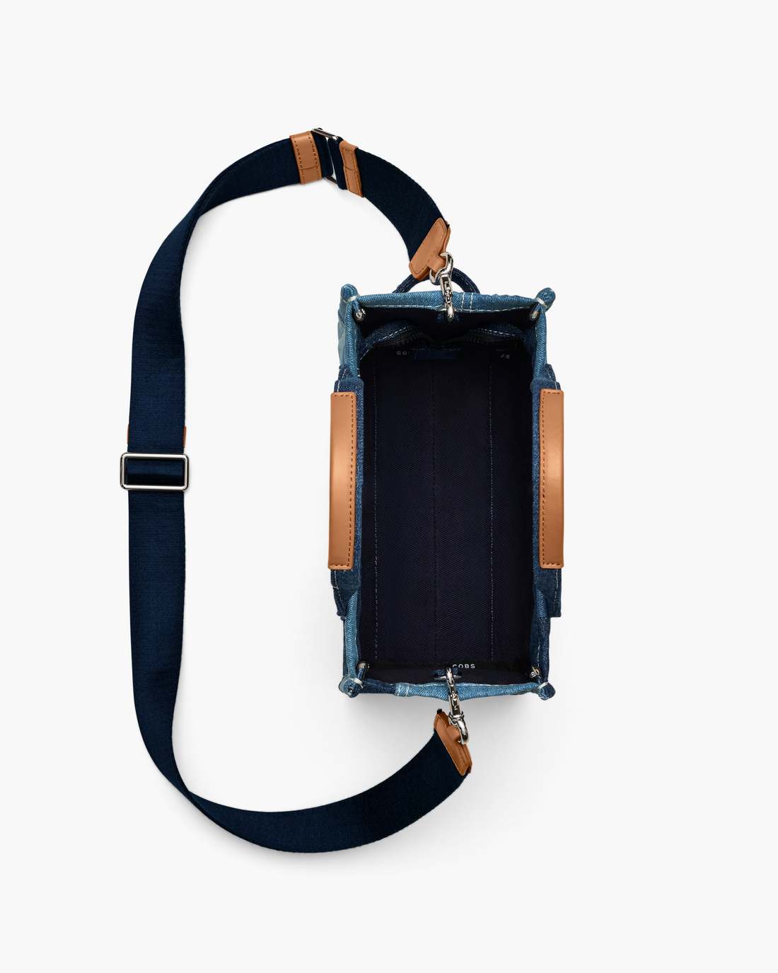 The Denim Small Tote Bag Blue Denim - Marc Jacobs