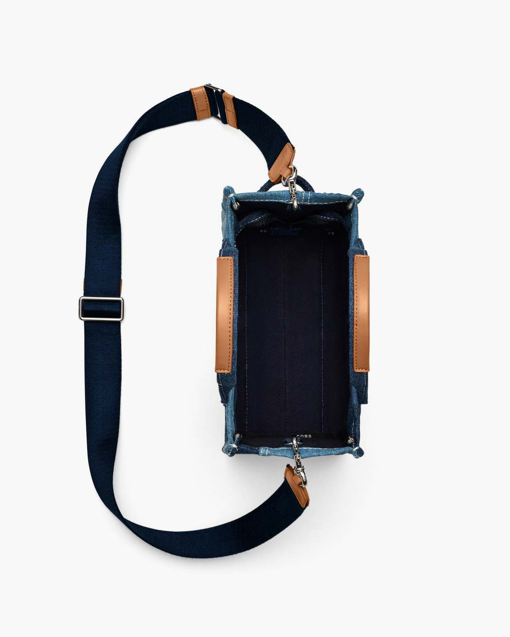 The Denim Small Tote Bag Blue Denim - Marc Jacobs