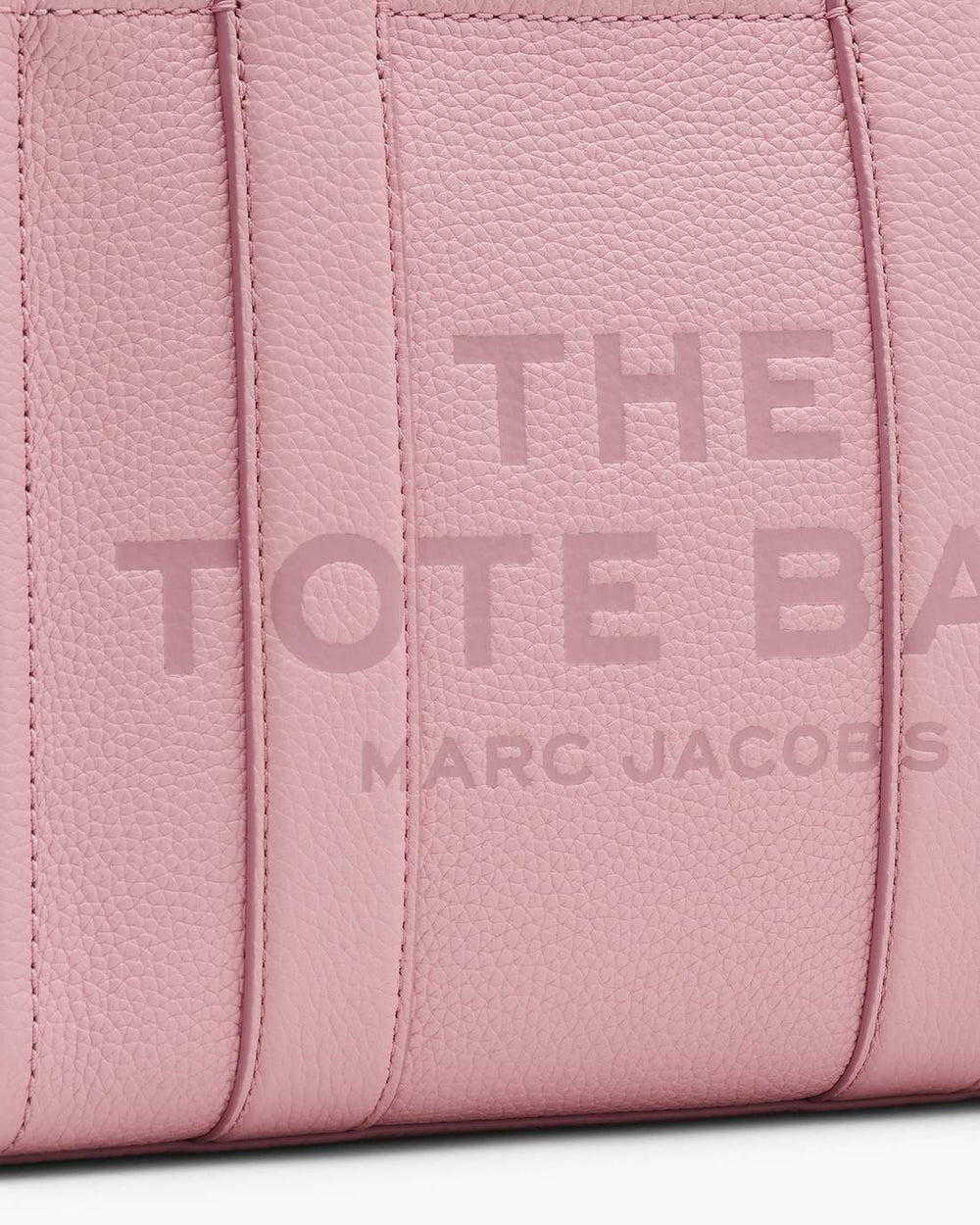The Leather Small Tote Bag Ribbon Pink - Marc Jacobs