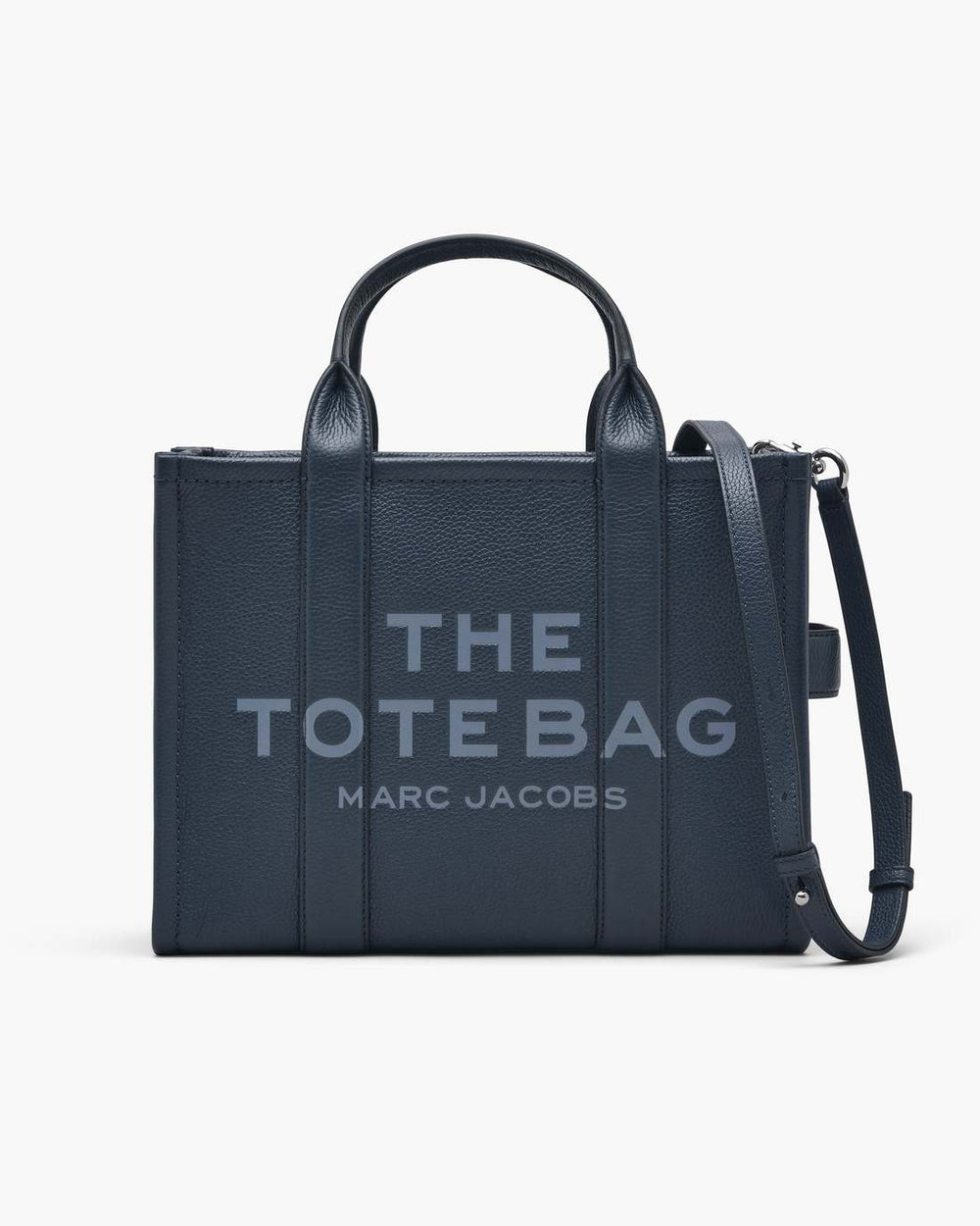 The Leather Medium Tote Bag Blue Sea - Marc Jacobs