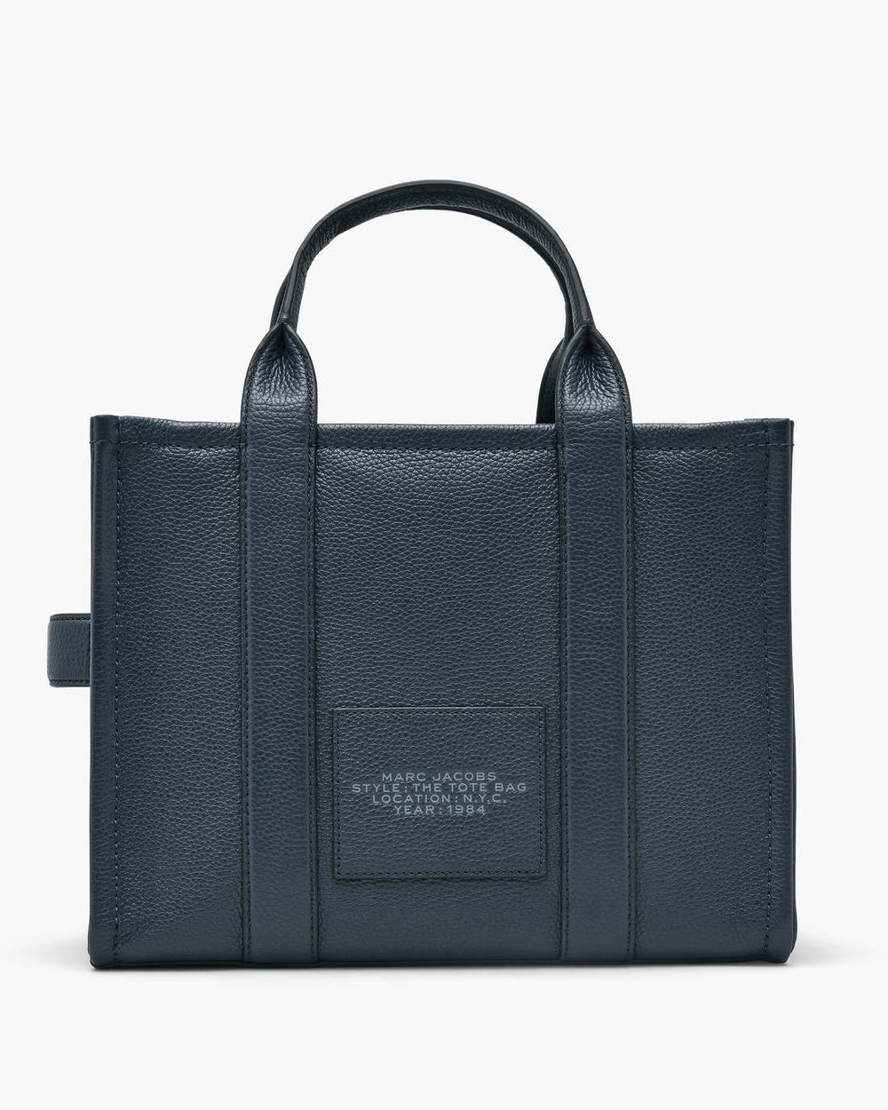 The Leather Medium Tote Bag Blue Sea - Marc Jacobs