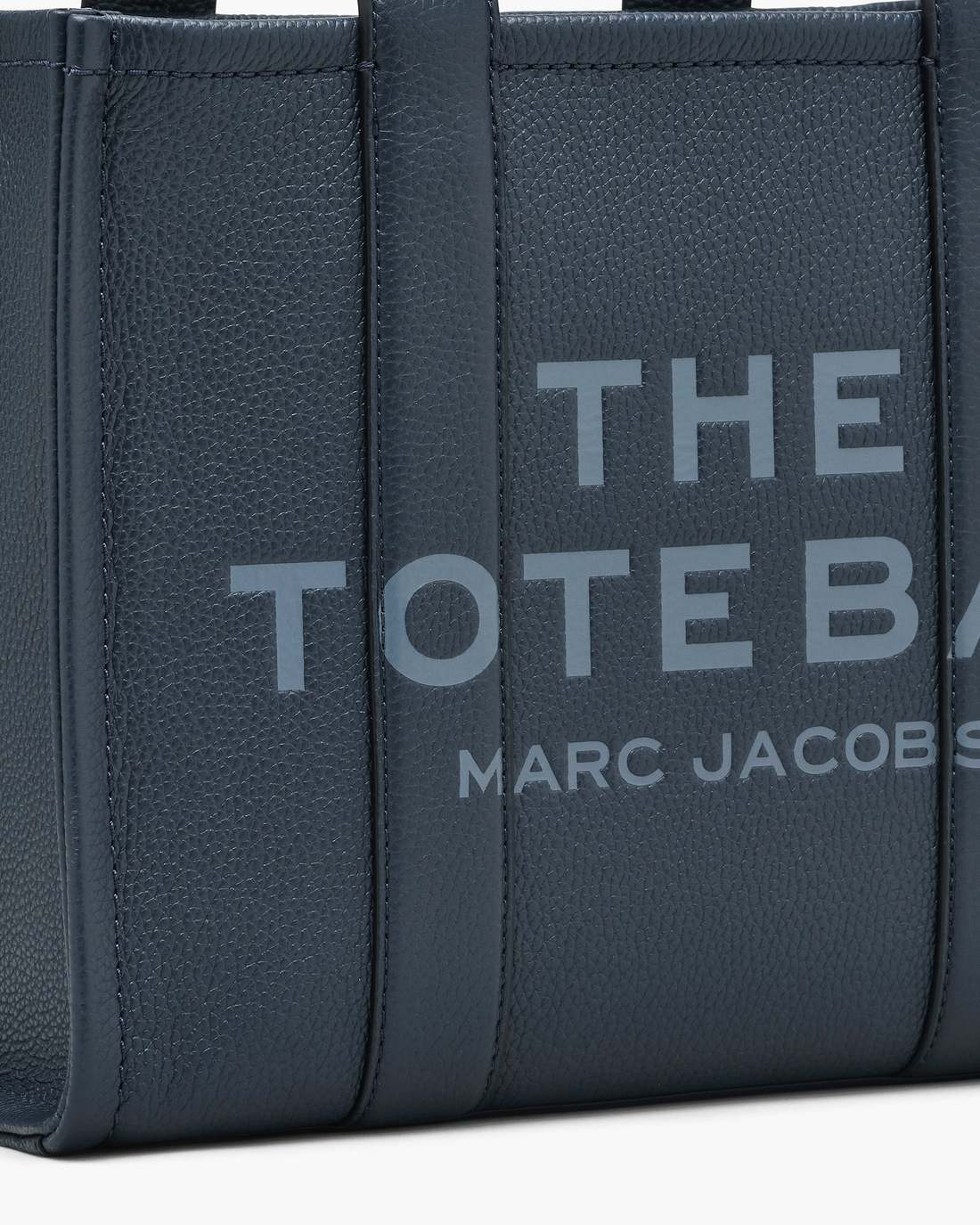 The Leather Medium Tote Bag Blue Sea - Marc Jacobs