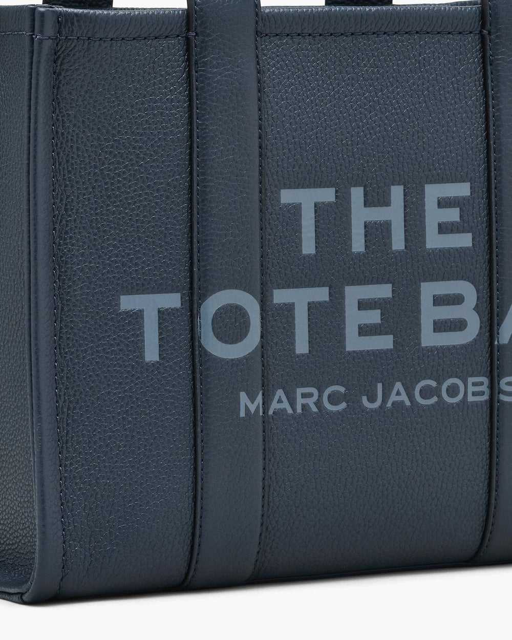 The Leather Medium Tote Bag Blue Sea - Marc Jacobs