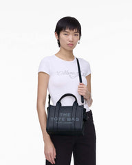 The Leather Small Tote Bag Blue Sea - Marc Jacobs