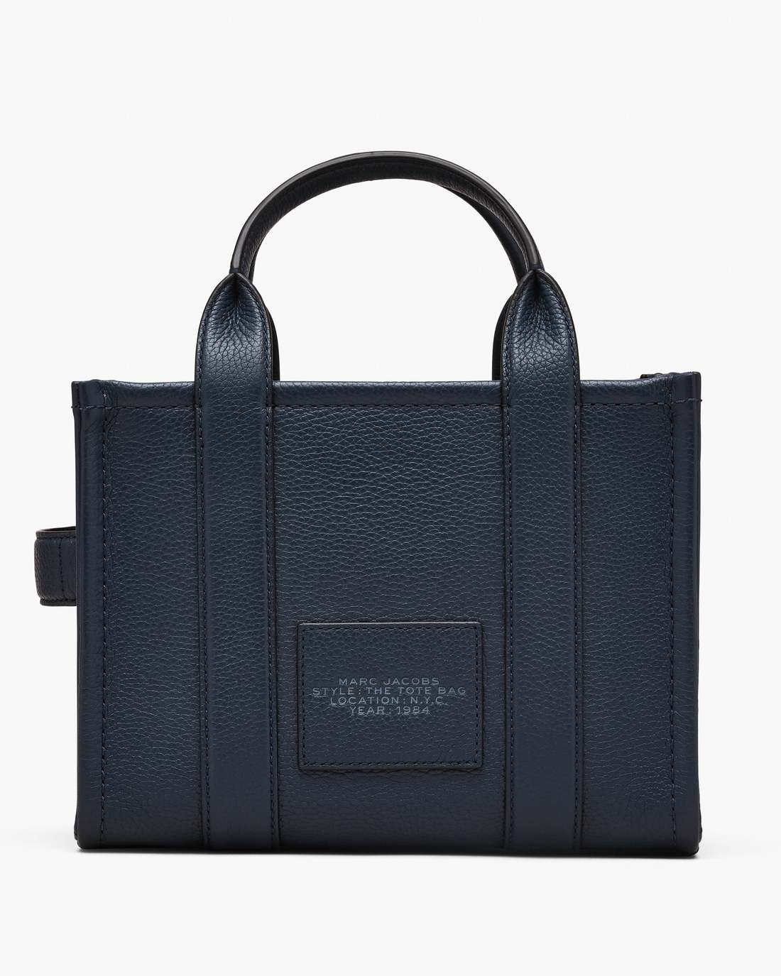 The Leather Small Tote Bag Blue Sea - Marc Jacobs