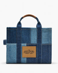The Denim Medium Tote Bag Blue Denim - Marc Jacobs