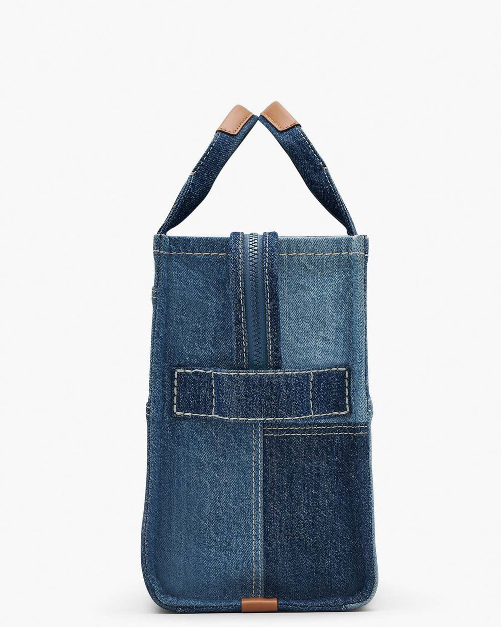 The Denim Medium Tote Bag Blue Denim - Marc Jacobs