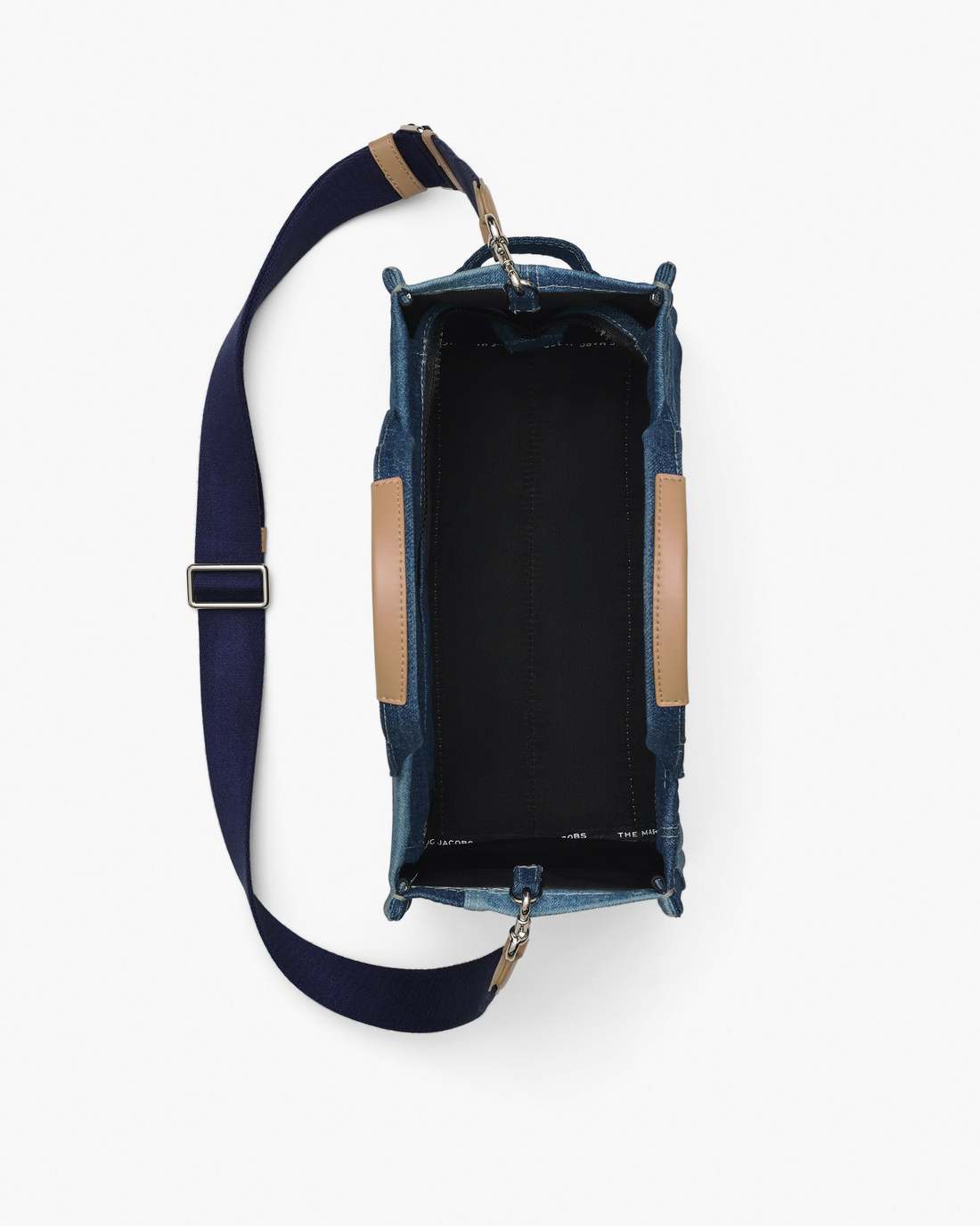 The Denim Medium Tote Bag Blue Denim - Marc Jacobs
