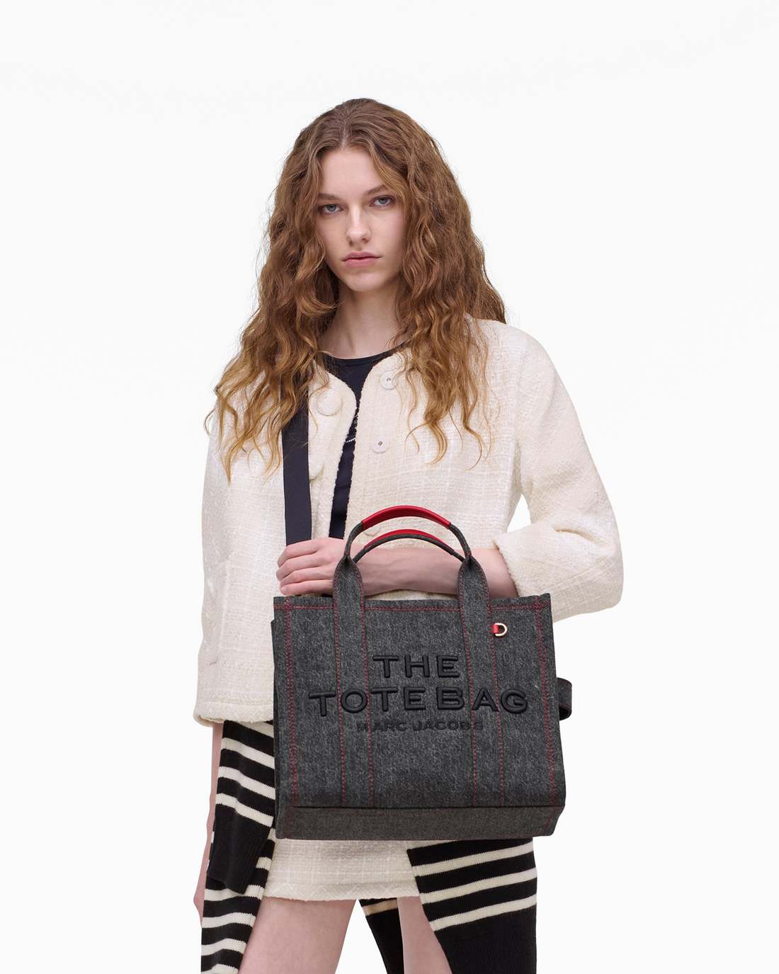 The Year Of The Horse Canvas Medium Tote Bag Black Multi - Marc Jacobs