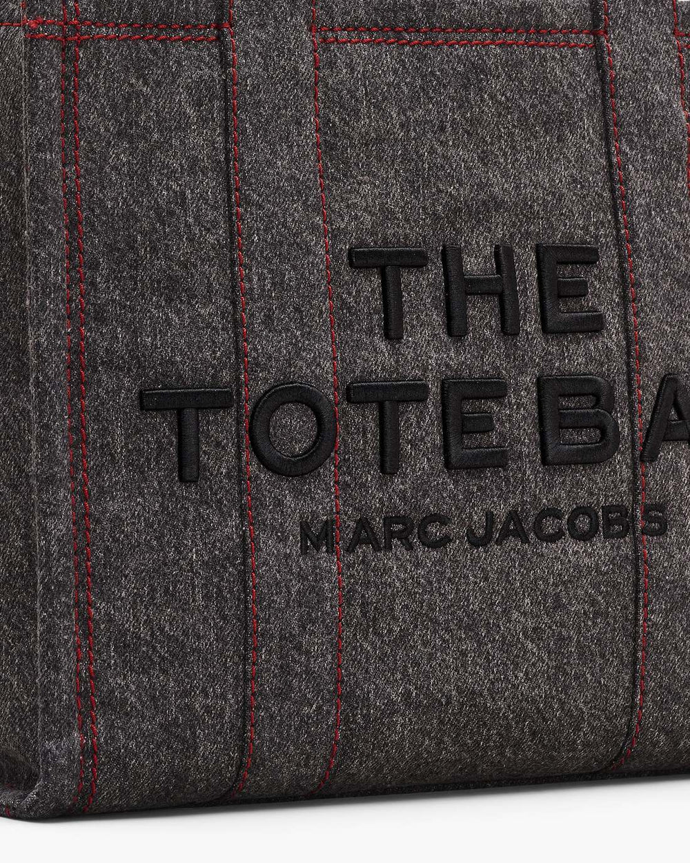 The Year Of The Horse Canvas Medium Tote Bag Black Multi - Marc Jacobs